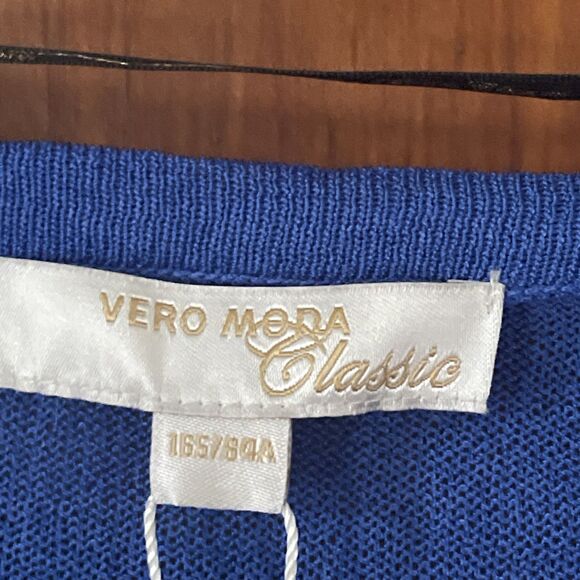 Vero Moda NWT Long Sleeve Top Placid Blue Top Size M - Picture 3 of 7